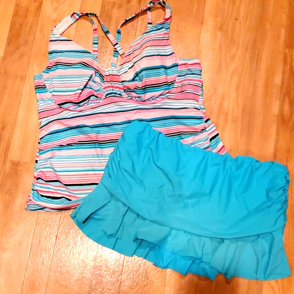 Tankini swimsuit set